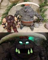 Ash-Mor-Mau, King of the Olog Hai (Lord of the Rings) Custom Action Figure