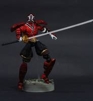 Imaginative Shinkenred (Red Samurai Ranger) (Power Rangers) Custom Action Figure