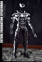 Future Foundation Spiderman (Black Version) (Marvel Legends) Custom Action Figure
