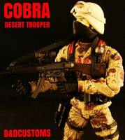 Cobra Desert Trooper (G.I. Joe) Custom Action Figure