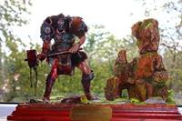 Bluetooth/Ragnar (Spawn) Custom Diorama / Playset