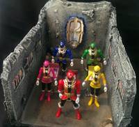 Megaforce Command Center (Power Rangers) Custom Diorama / Playset