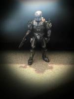 Fallout Power Armor (Mcfarlane Style) (Halo) Custom Action Figure