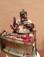 Zombie Dexter Aka "the Butcher" (Star Wars Clone Wars) Custom Action Figure