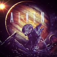 Mega Bloks Alien Xenomorph (Aliens) Custom Action Figure