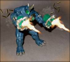 Techno-Organic Rinox (Transformers - Beast Machines) Custom Action Figure