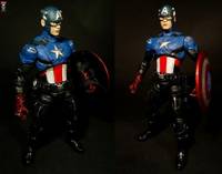 Bucky as Captain America Movie Concept (Marvel Legends) Custom Action Figure