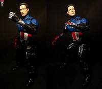 Bucky as Captain America Movie Concept (Marvel Legends) Custom Action Figure