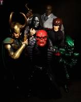 Red Skull Modern Look Movie Style (Marvel Legends) Custom Action Figure