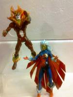 Firestorm Fire Elemental (DC Universe) Custom Action Figure