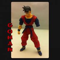 Vegito and Future Gohan (Dragonball Z) Custom Action Figure