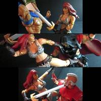 Red Sonja (Masters of the Universe) Custom Action Figure