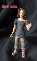 Zombie Sophia the Walking Dead Figure (Walking Dead) Custom Action Figure