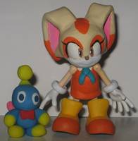 Cream and Cheese (Sonic) Custom Action Figure
