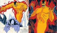 Thundercats LJN Style Inflamer (Thundercats) Custom Action Figure