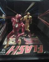 Flashpoint- Flash Vs Zoom (DC Universe) Custom Diorama / Playset