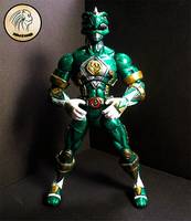 Custom Armored Mighty Morphin Green Ranger (Power Rangers) Custom Action Figure