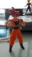 S. H. Figuarts Super Saiyan God Goku (Dragonball Z) Custom Action Figure