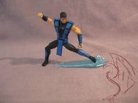 Maskless Sub-Zero (Mortal Kombat) Custom Action Figure