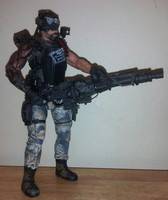 Colonial Marine Smartgunner (Aliens) Custom Action Figure