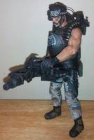 Colonial Marine Smartgunner (Aliens) Custom Action Figure