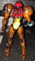 Battle Damaged Samus Aran (Metroid) Custom Action Figure