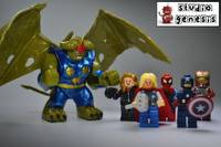 Nova Corps Fraktur (Lego) Custom Action Figure