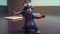 Rocket Raccoon (Misc) Custom Miniature / Figurine