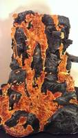 Volcano Display (Power Rangers) Custom Diorama / Playset