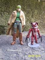 Chell and Adele (Original) Custom Action Figure