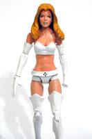 Emma Frost Extinction Team Costume (Marvel Legends) Custom Action Figure
