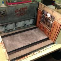 Batman (Batman Animated) Custom Diorama / Playset