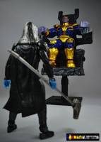 Guardians of the Galaxy Movie Thanos Version with Throne (Marvel Legends) Custom Action Figure