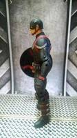Captain America (Black Ops) (Marvel Universe) Custom Action Figure