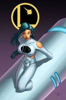 PHANTOM GIRL Tinya Wazzo Legion of Super-Heroes Threeboot (DC Universe) Custom Action Figure