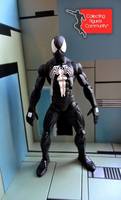 Black Spider-Man ( Dark Avengers ) (Marvel Legends) Custom Action Figure