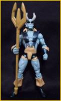 Blue Devil (DC Infinite Heroes) Custom Action Figure