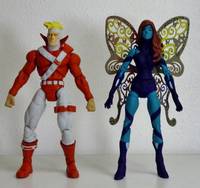 Global Guardians Centrix & Chrysalis (DC Universe) Custom Action Figure