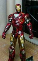 Iron Man Mark 6 Battle Damaged (Avengers) Custom Action Figure