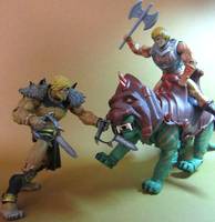 Saber-Toothed Marauder (Reimagined Sabretooth) (Masters of the Universe) Custom Action Figure
