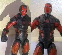 Inferno Iron Man (Marvel Legends) Custom Action Figure
