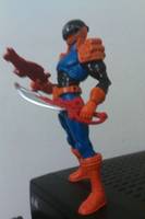 Manga Deathstroke  (Triple H Cosplay) (Crossover) Custom Action Figure