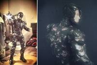 Battle Damaged Robocop (Remake) (Robocop) Custom Action Figure