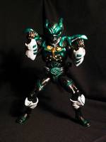 Custom Psycho Green Ranger (Power Rangers) Custom Action Figure