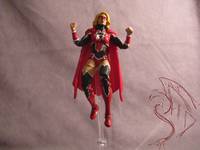 Red Lantern Supergirl (DC Infinite Heroes) Custom Action Figure