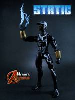 Static - Classic Costume (DC Universe) Custom Action Figure