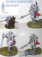 Cecil Harvey Final Fantasy Iv Paladdin Mode Sjk Version (Final Fantasy) Custom Action Figure