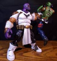 Thanos and Skreet (Marvel Legends) Custom Action Figure
