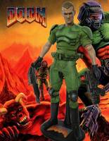 Doom - the Doomguy (Doom) Custom Action Figure