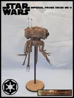 Imperial Probe Droid MK-V (Star Wars) Custom Diorama / Playset
